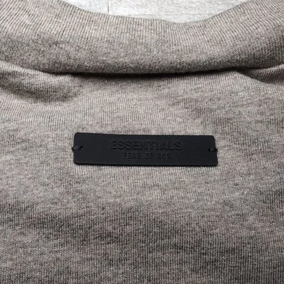 Men’s Essentials Fear Of God Crew Neck Sweater Xtra Small Cotton Long Sleeve